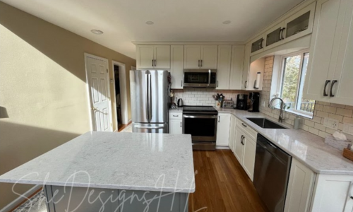 A computerized kitchen remodeling done by Howe Lumber in East Brookfield, MA