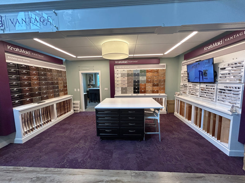 A store named 'Vantage' remodeled by Howe Lumber Co Inc in East Brookfield, MA