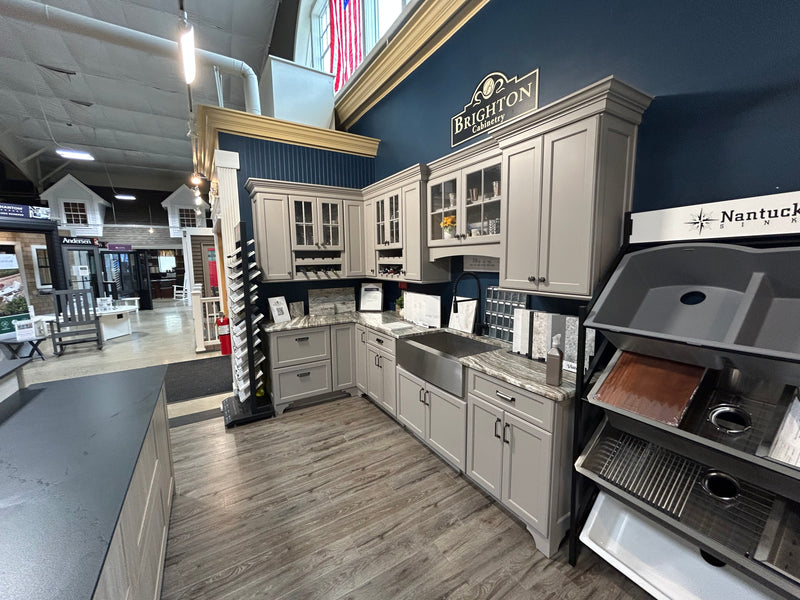 Inside view of the Howe Lumber Co. Inc. store in East Brookfield, MA