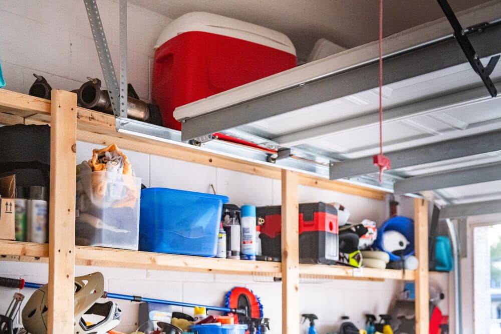 Quick and Easy Garage Shelving