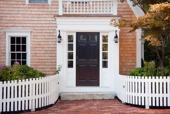 Exterior door of home in East Brookfield, MA