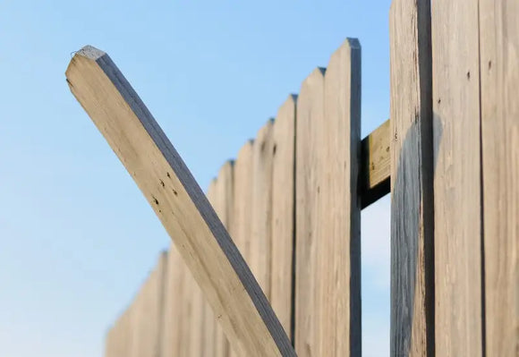 Replacing wooden fencing in East Brookfield, MA