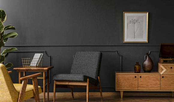 dark paint room